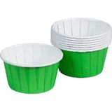 Muffin Kek Kapsülü, Yeşil, 50'li