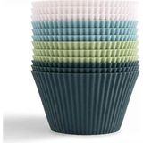 Muffin Pişirme Kalıbı 12 Adet Silikon Kek Kalıbı Cupcake Çikolata ve Sade Kek (12 Adet)