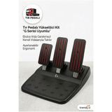 Muffy Stvdio G27 G29 G920 G923 Uyumlu Tır Pedalı Yükseltici Pedal Seti