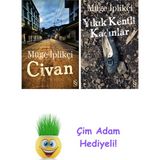 Müge Iplikçi 2 Kitap Seti + Çim Adam Hediye - Hayır