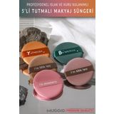Muggio 5'li Tutmalı Makyaj Pudra Süngeri