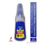 Muggio 911 Kuvvetli Takma Tırnak Tips Yapıştırıcı, 22gr, Lacivert Şişe | Kuvvetli Takma Tırnak Tips Yapıştırıcı 22gr - Ultra Güçlü