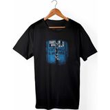 Muggkuppa Doctor Who Unisex Ve Erkek Kesim Siyah T-Shirt - L
