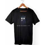 Muggkuppa Doctor Who Unisex Ve Erkek Kesim Siyah T-Shirt