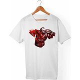 Muggkuppa Dota 2 Lycan Unisex-Erkek Beyaz T-Shirt