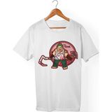 Muggkuppa Dota 2 Pudge Unisex-Erkek Beyaz T-Shirt - XL