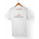 Muggkuppa Dr.Strange-Marvel Unisex-Erkek Beyaz T-Shirt - XL