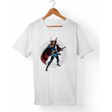 Muggkuppa Dr.Strange-Marvel Unisex-Erkek Beyaz T-Shirt