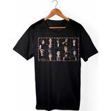 Muggkuppa Exo K-Pop Unisex Ve Erkek Kesim Siyah T-Shirt