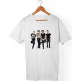 Muggkuppa Fall Out Boy Unisex-Erkek Beyaz T-Shirt - XL