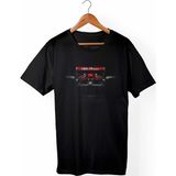 Muggkuppa Formula F1 Unisex Ve Erkek Kesim Siyah T-Shirt - XL