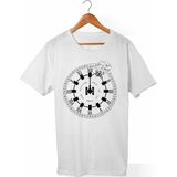 Muggkuppa Interstellar Unisex-Erkek Beyaz T-Shirt - XL