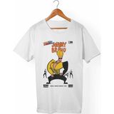 Muggkuppa Johnny Bravo Unisex-Erkek Beyaz T-Shirt - L