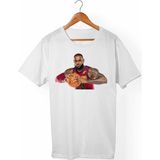 Muggkuppa Lebron James Unisex-Erkek Beyaz T-Shirt - XL