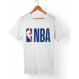 Muggkuppa Nba Unisex-Erkek Beyaz T-Shirt - XL