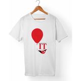 Muggkuppa O It Stephan King Unisex-Erkek Beyaz T-Shirt