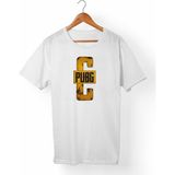 Muggkuppa Pubg Playerunknown'S Battlegrounds Unisex-Erkek Beyaz T-Shirt