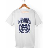 Muggkuppa Shawn Mendes Unisex-Erkek Beyaz T-Shirt - XL