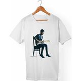 Muggkuppa Shawn Mendes Unisex-Erkek Beyaz T-Shirt
