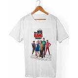 Muggkuppa The Big Bang Theoryunisex-Erkek Beyaz T-Shirt