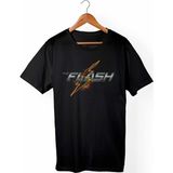 Muggkuppa The Flash Unisex Ve Erkek Kesim Siyah T-Shirt