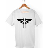Muggkuppa The Last Of Us Unisex-Erkek Beyaz T-Shirt