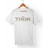 Muggkuppa Thor Unisex-Erkek Beyaz T-Shirt