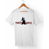 Muggkuppa Tokyo Ghoul Unisex-Erkek Beyaz T-Shirt