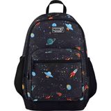 Muggle 0402 Galaxy Siyah Okul Çantası