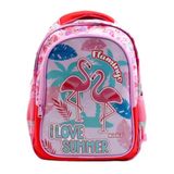 Muggle 7211 Flamingo Rose Okul Çantası