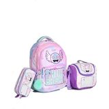 Muggle 9106 Shine Bright Siyah 3'lü Okul Sırt Çantası Set