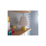 muggle design Ardo Kopa Baskı Masa Lambası – Çocuk odası - Gece Lambası Sarı 25 x 18
