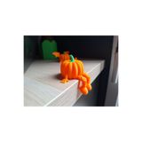 muggle design Oturan Bal Kabağı Oturan Pumpkin Dekoratif Halloween Cadılar Bayramı Dekor Aksesuar (3 ADET) Turuncu 5 x 6