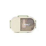 MUGGLE Ms-22 Paslanmaz Çelik Beslenme Kabı Bölmeli Sızdırmaz 700 ml. Lunch Box Yemek Saklama Kabı