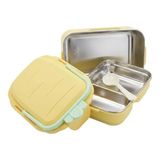 Muggle Ms-38 304 Paslanmaz Çelik 2 Katlı 1300 ml Beslenme Yemek Kabı/kutusu