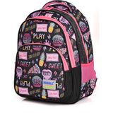 Muggle MU-001 Sweet Siyah Okul Sırt Çantası