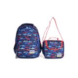 Muggle MU-006 Shark Okul Sırt Çantası 2li Set