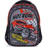 Muggle MU-0112 Hot Roat Desenli Okul Sırt Çantası