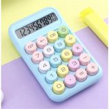 Muggle MU-541 10 Yumuşak Tuşlu Hesap Makinesi - Mavi - 10 Haneli