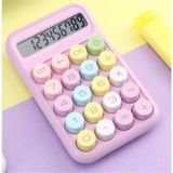 Muggle MU-541 10 Yumuşak Tuşlu Hesap Makinesi - Mor - 10 Haneli