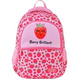 Muggle MU-8423 2 Bölmeli Stawberry Desenli Okul Sırt Çantası