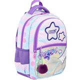 Muggle MU-9026 Mor 3 Bölmeli Mermaid Okul Sırt Çantası
