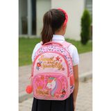 Muggle MU-9046 Unicorn Okul Çantası ve Kalemlik Seti – Renkli Desenli, Işıltılı, Ortaokul/ilkokul Için