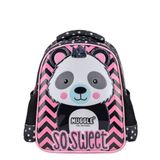 Muggle MU7327 Siyah Panda Kız Çocuk Anaokulu Çantası