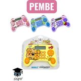 Muggle Oyun Konsolu Şekilli Mini Hesap Makinesi 8 X 11 cm Pembe Eğlenceli Tasarım