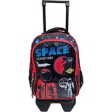 Muggle Space Expeditions Çekçekli Okul Çantası 3 Lü Set