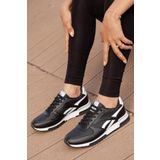 Muggo Blake Siyah Unisex Sneaker Ayakkabı