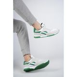 Muggo Elvis Unisex Ortopedik Günlük Garantili Yürüyüş Koşu Sneaker Spor Ayakkabı - Yeşil