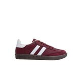 Muggo GORDON Unisex Ortopedik Günlük Garantili Bağcıklı Yürüyüş Koşu Sneaker Spor Ayakkabı BORDO 37