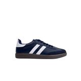 Muggo GORDON Unisex Ortopedik Günlük Garantili Bağcıklı Yürüyüş Koşu Sneaker Spor Ayakkabı LACİVERT 44
